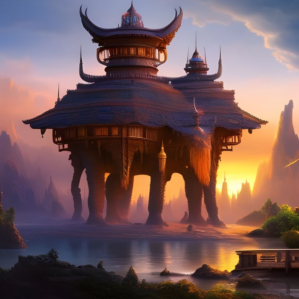 Ancient Asian Palace