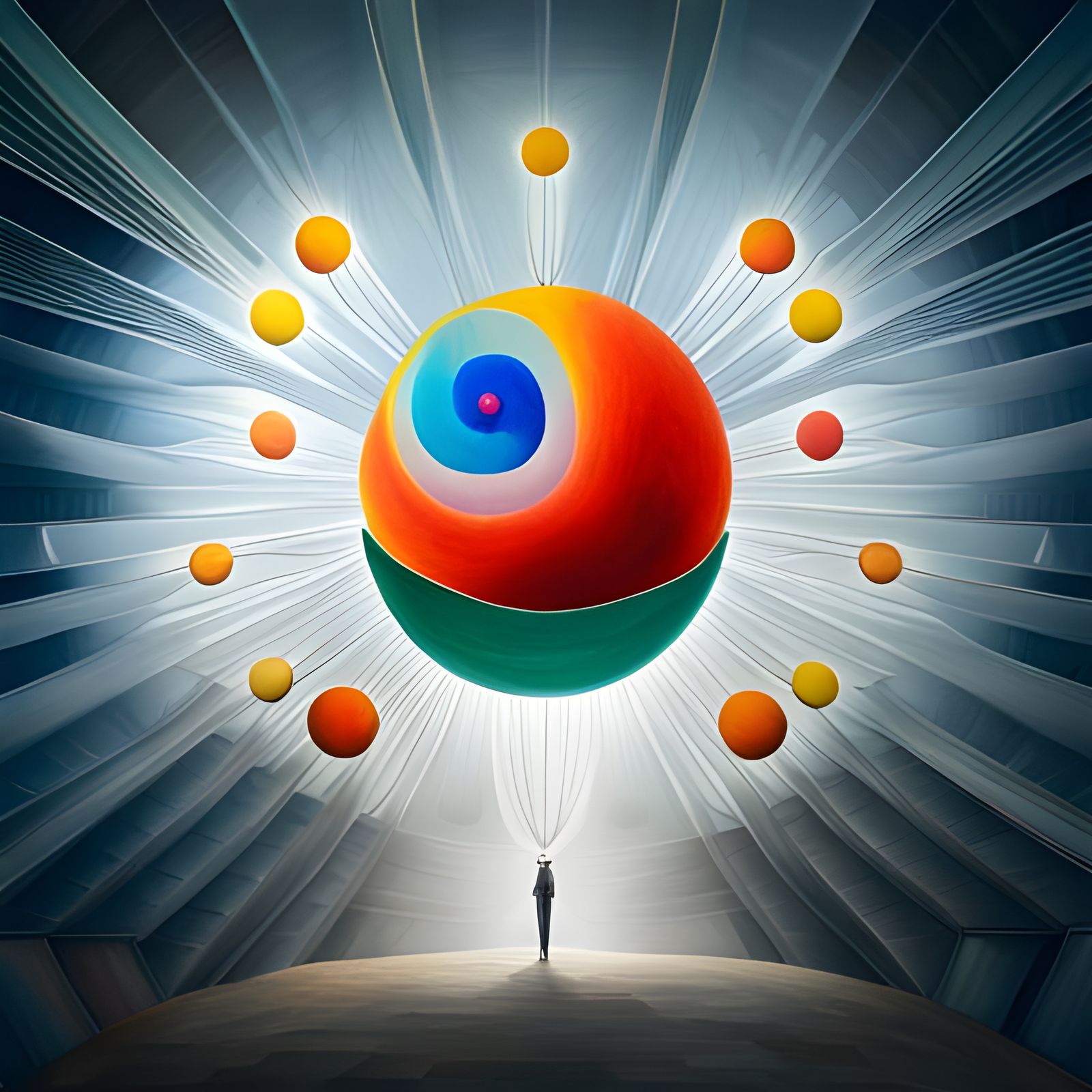 Abstract Art Inspired by Klint and Miro