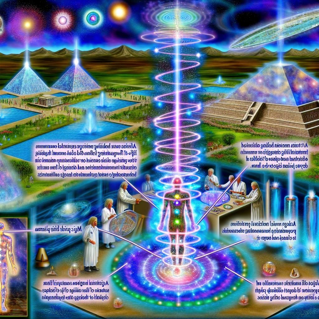 Sirian-Arcturian Temple with Quantum Healing Fountain