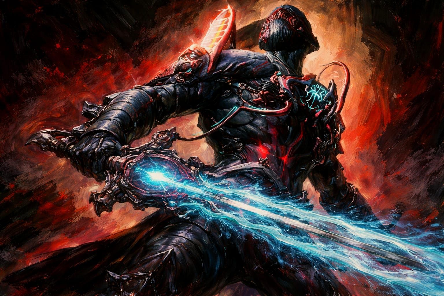 Shadow Stalker Poses as Conquistador in Acrylic