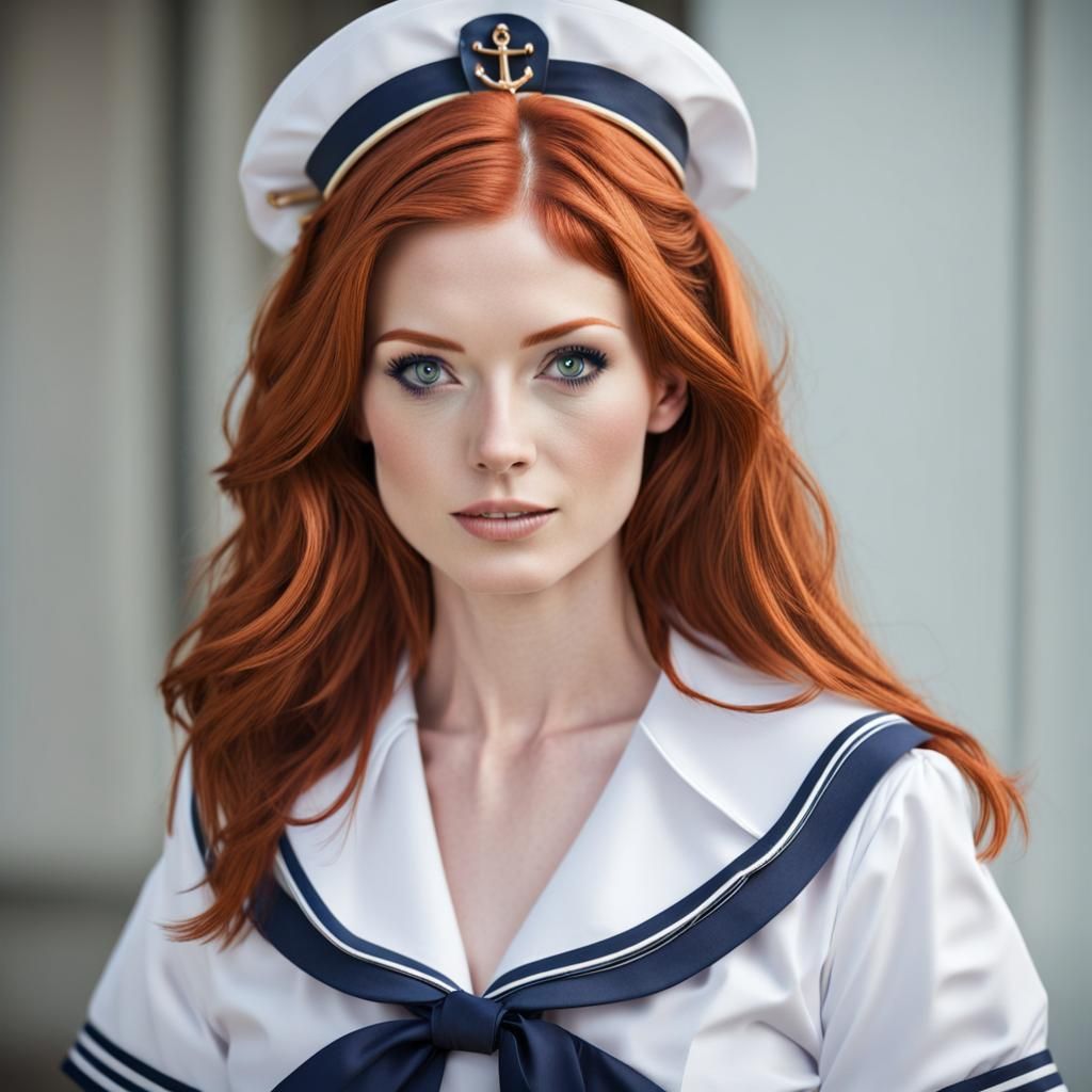 Red headed sailor