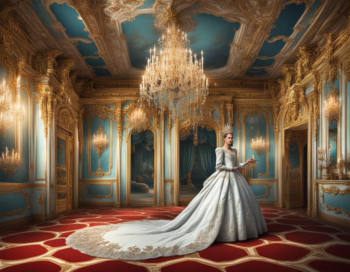 Princess Lost in Mirror Chamber: A Royal Nightmare