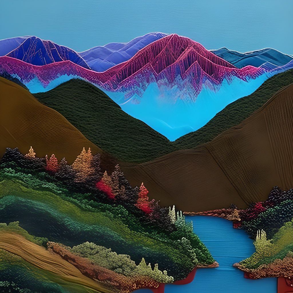 2.1 w/Neg Mod. No Theme Preset Submission - Beautiful misty mountain landscape