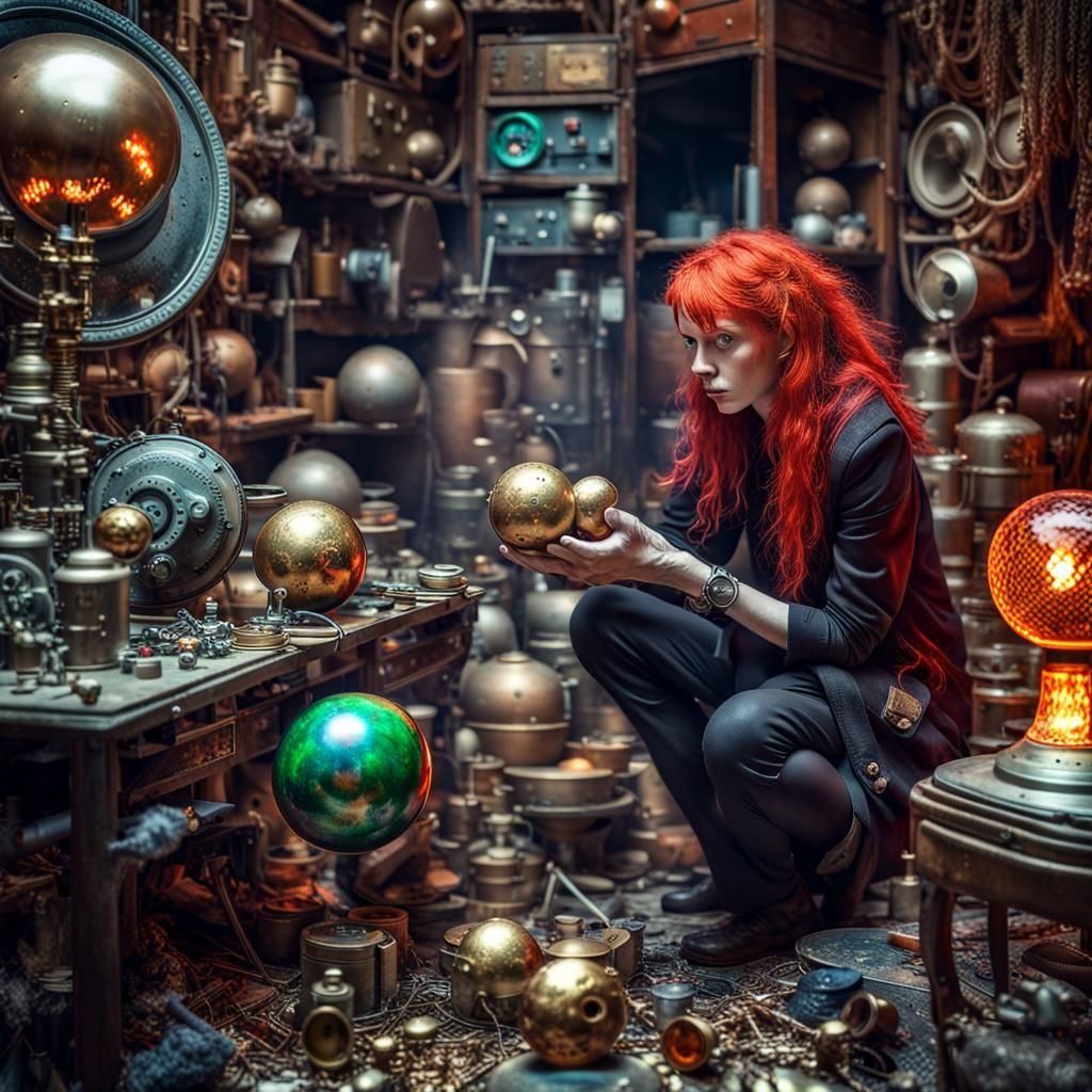 Red-Haired Stalker in a Toxic Zone