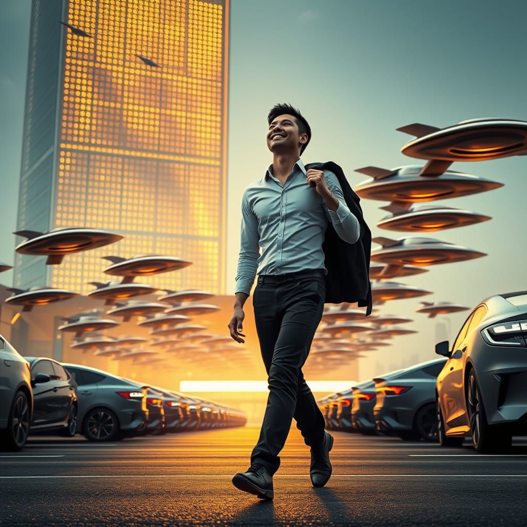 The Simple Pleasures of the End of the Work Shift.