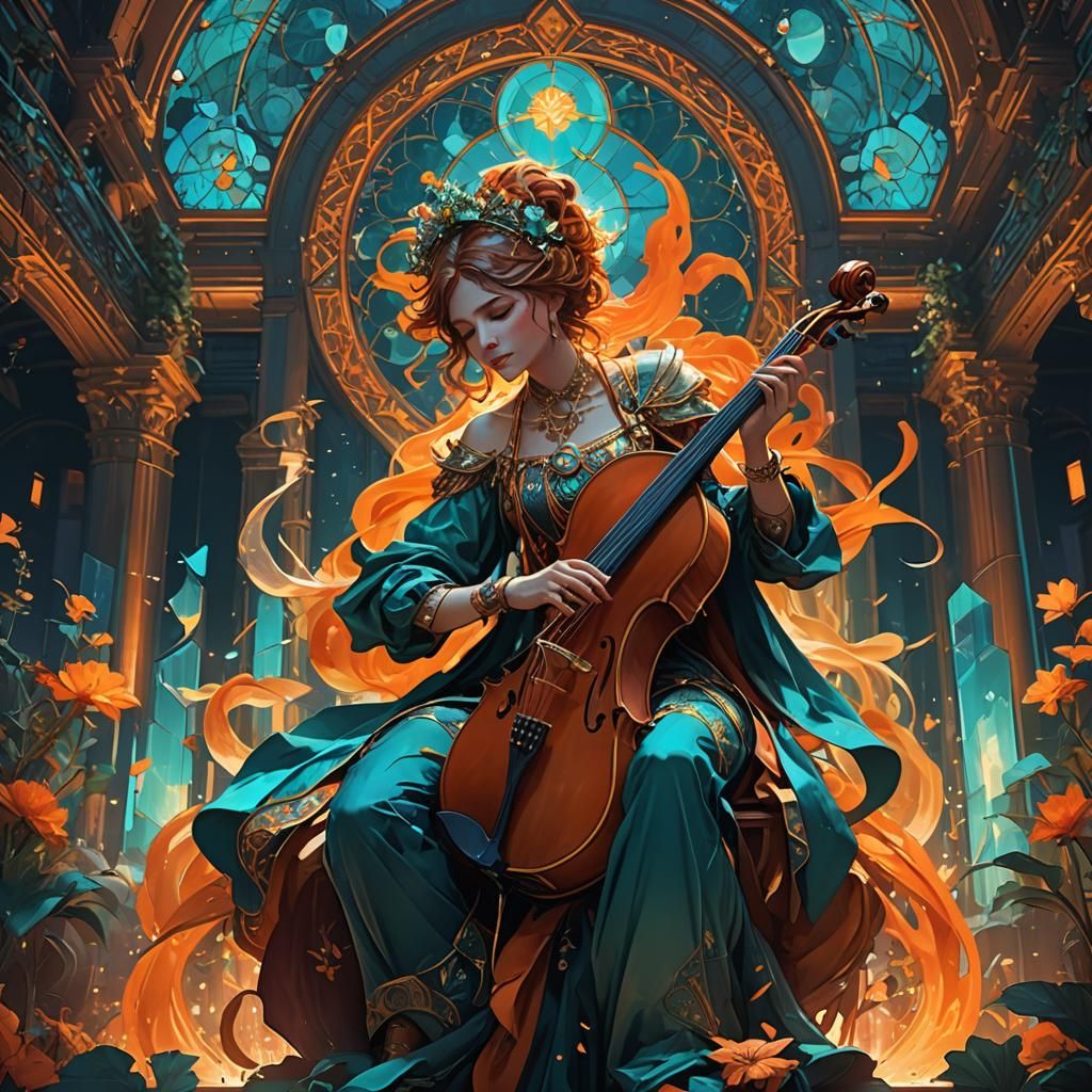 Dynamic Night Concert in Volumetric Lighting