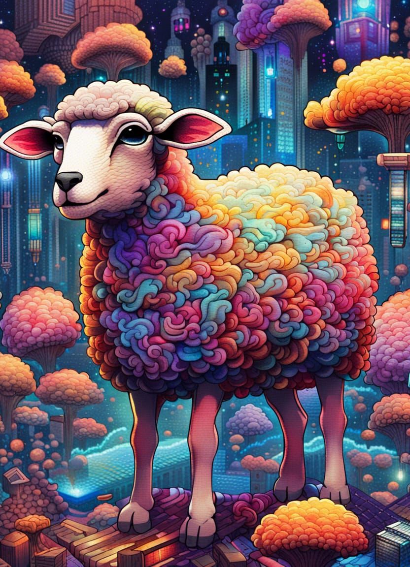 Rainbow Dream Ewe