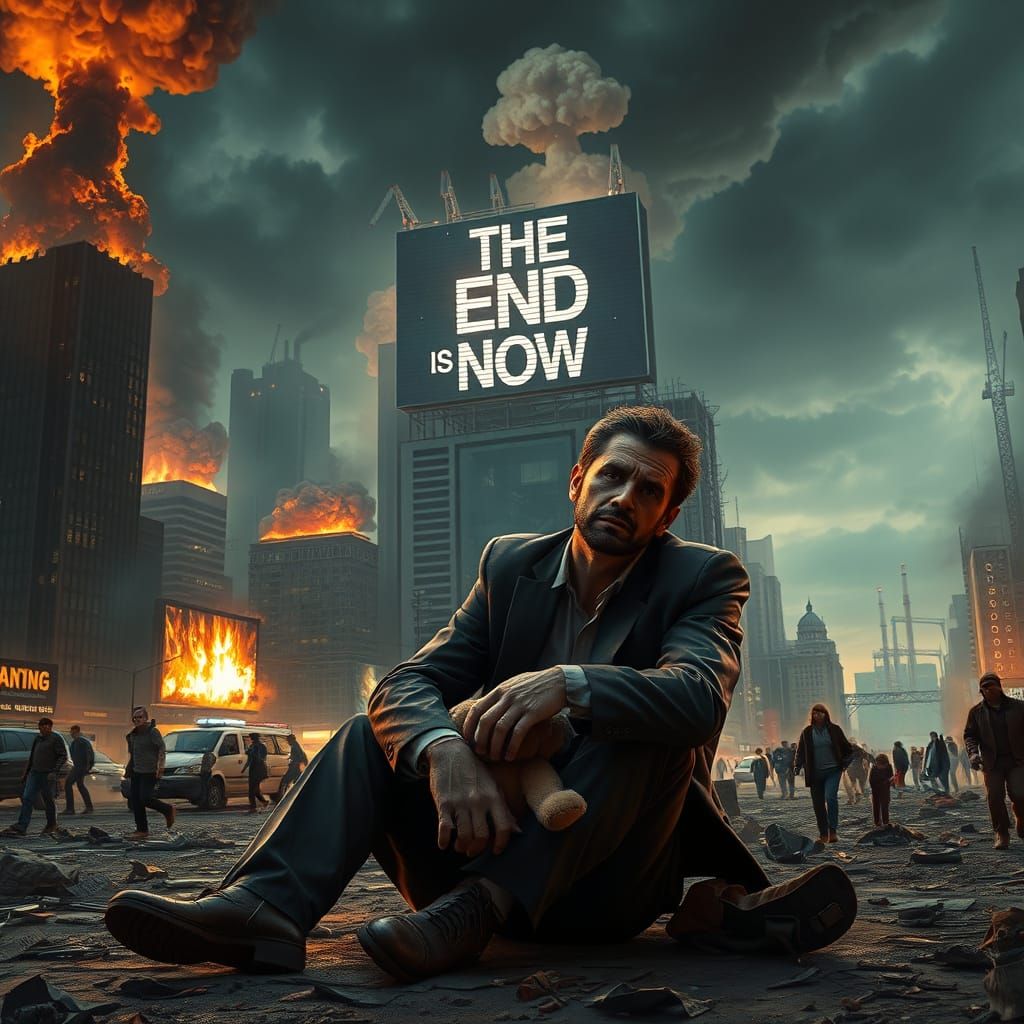 Dystopian Apocalypse: Humanity's Downfall in a Ravaged Metro...