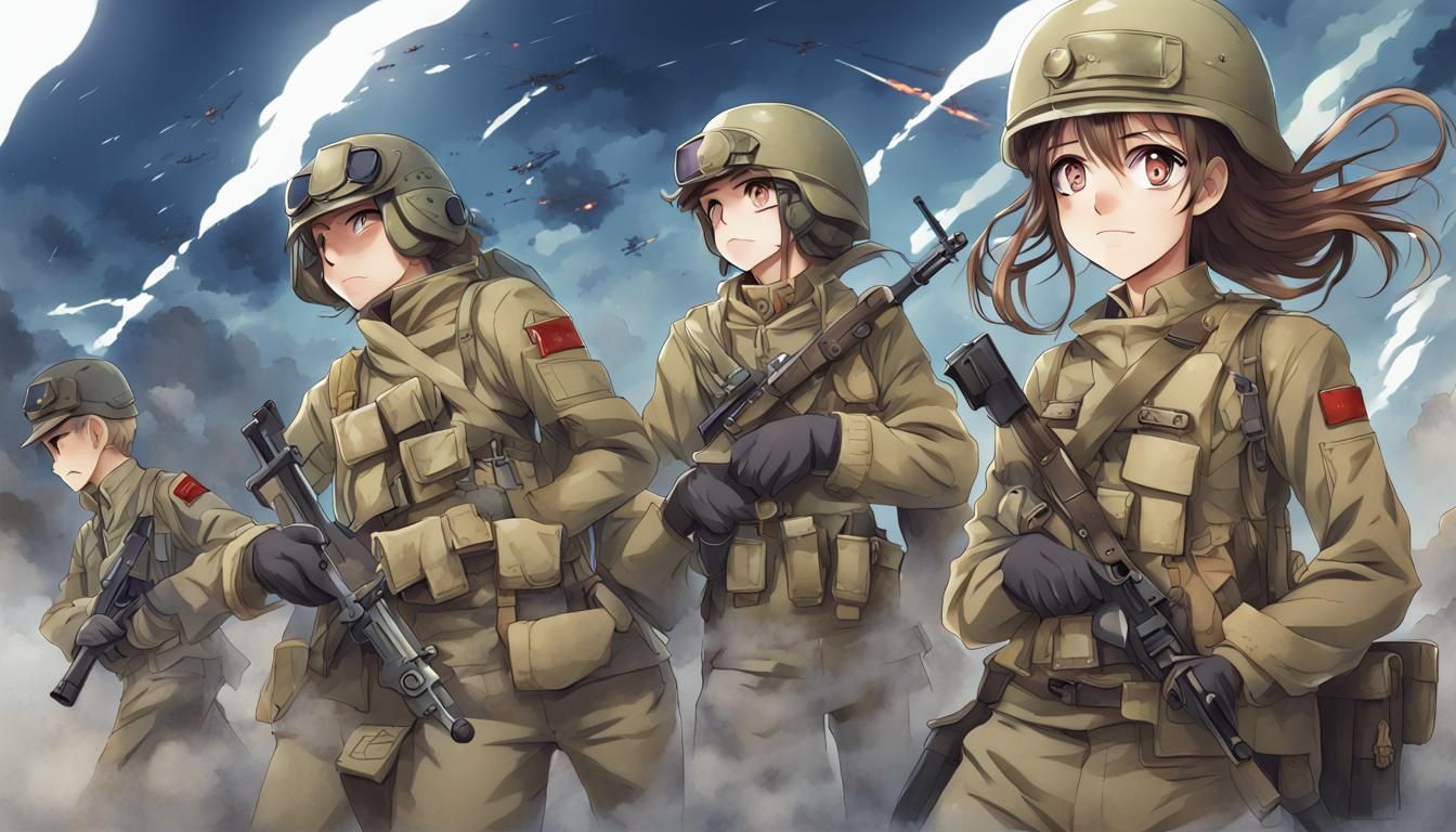 Battalion Wars in Anime Style