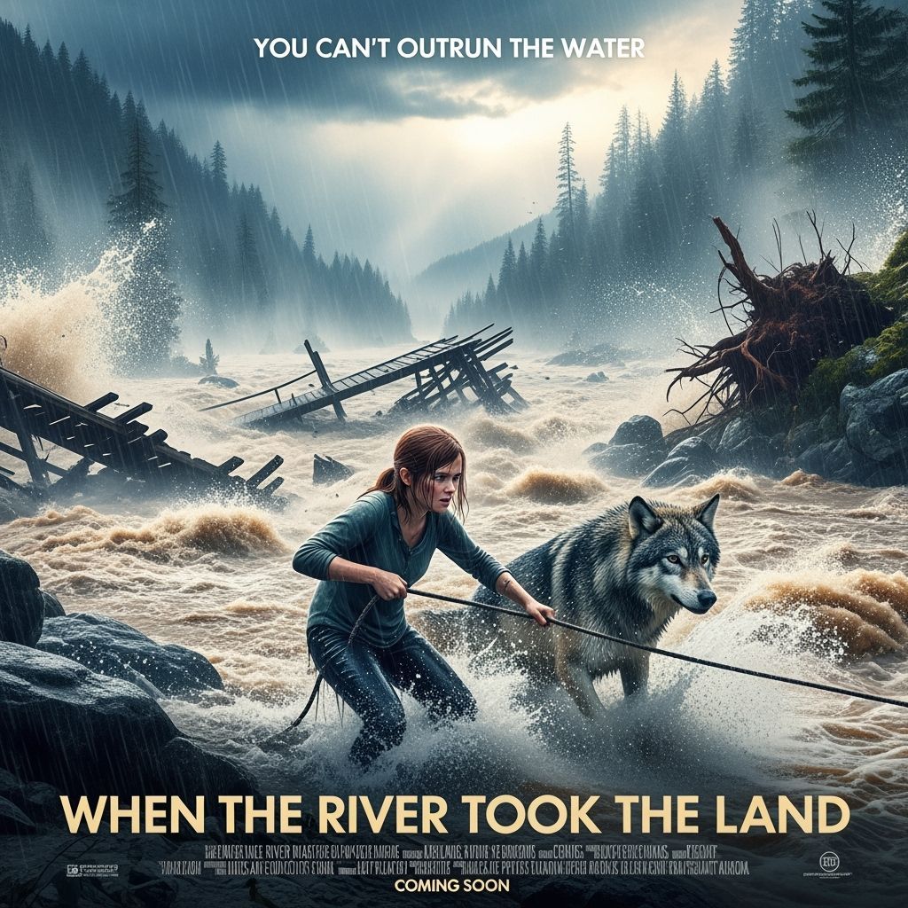 Ellie & Shiloh Survive Raging River Flood Survival Film
