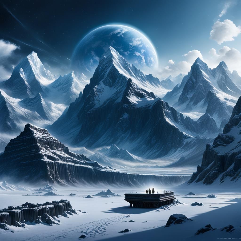 Empathy: A Detailed Matte Painting