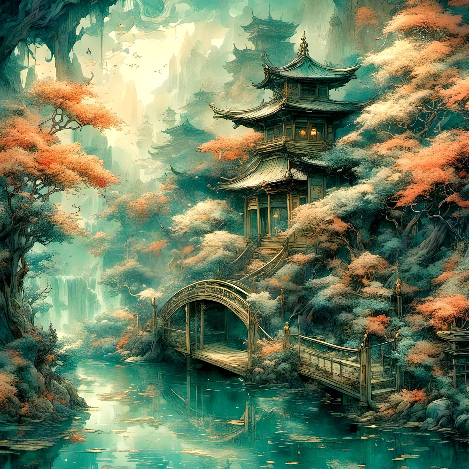 Serene Lake Reflections: A Moment of Tranquility