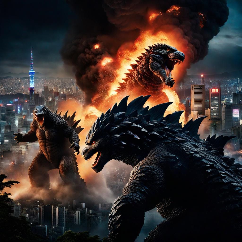 Godzilla vs Kong: Epic Battle in Tokyo