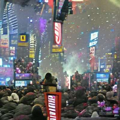 Times Square New Year's Eve Celebration