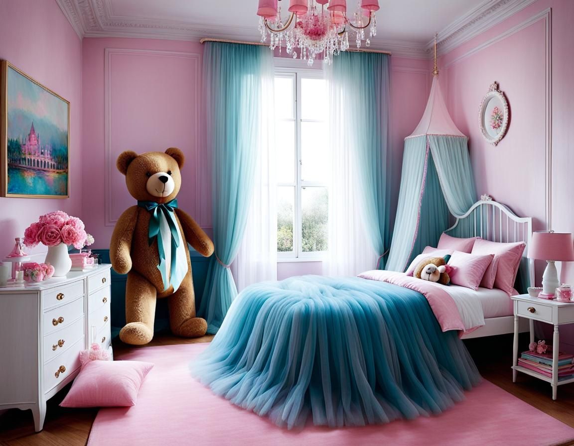 Whimsical Tulle Wonderland in a Magical Australian Bedroom