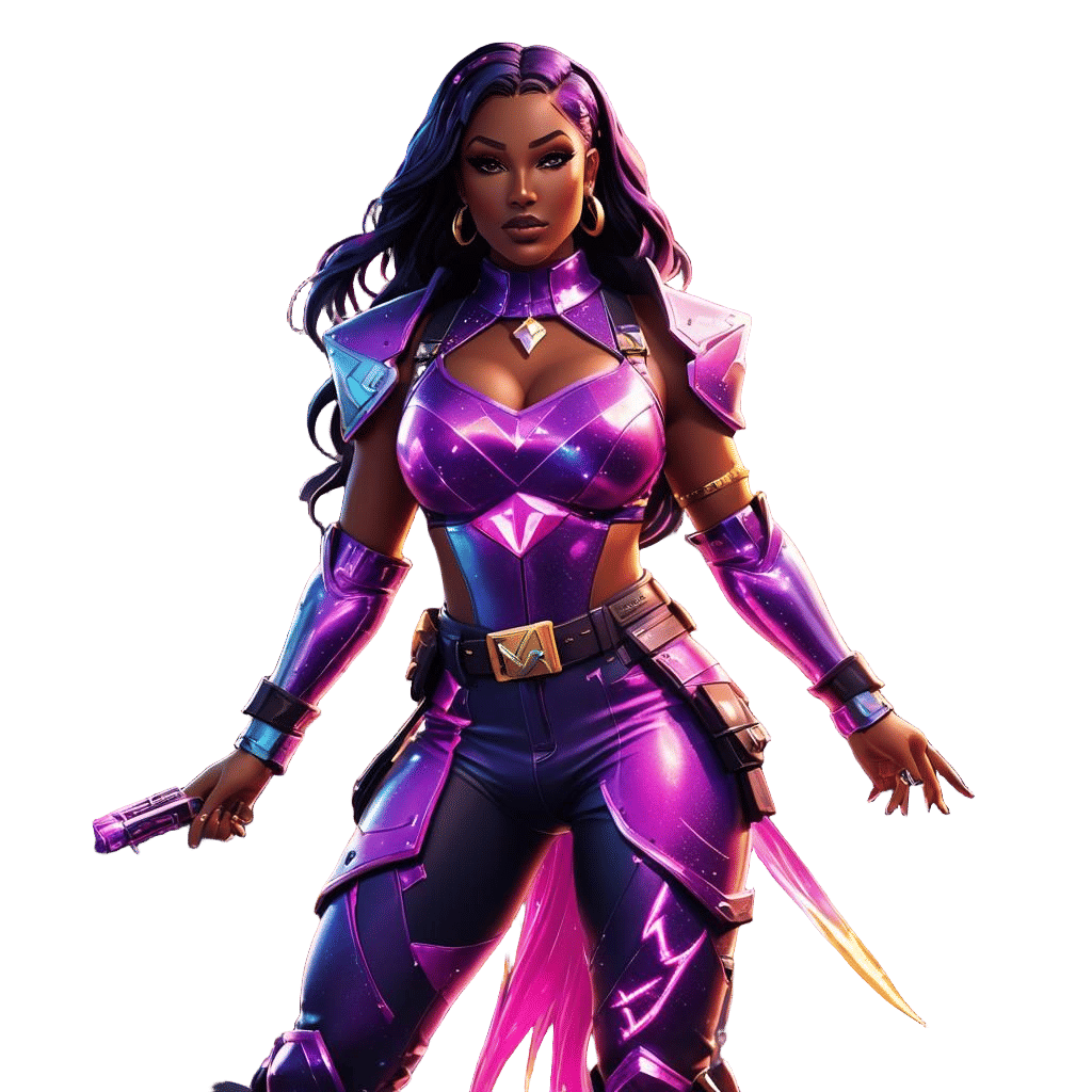 Megan Thee Stallion Fortnite Skin Concept Art