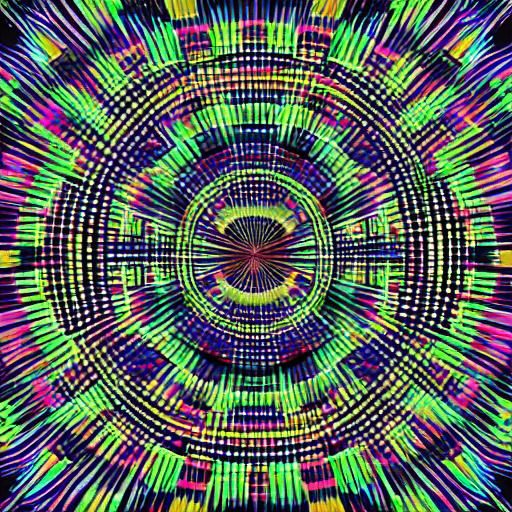 Brilliant Disco Ball in Synthwave Style