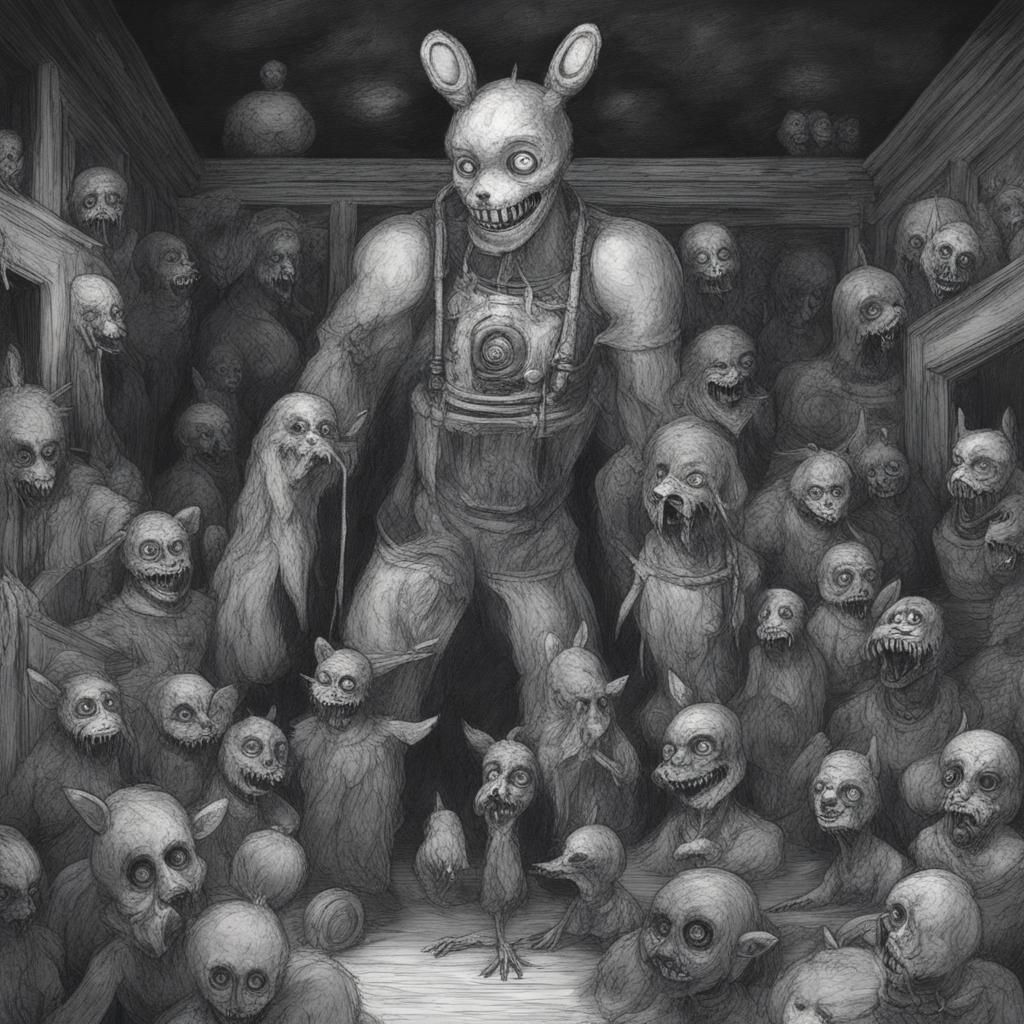 Surreal Winnie the Pooh
