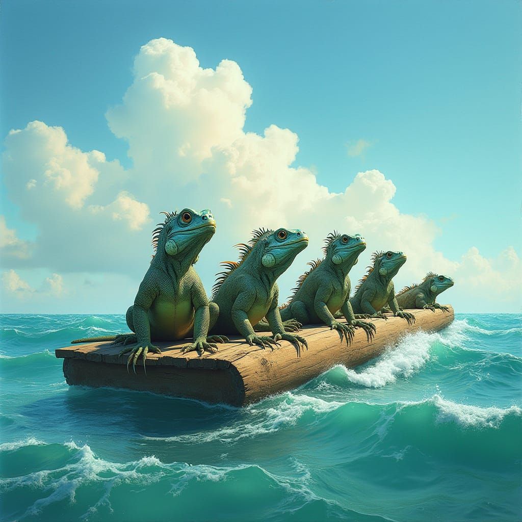 Ancient Iguanas Cross Pacific on a Legendary Voyage