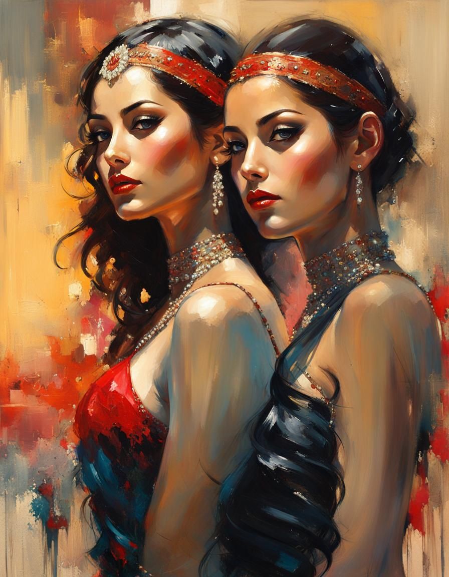 Image: Twins Salome.