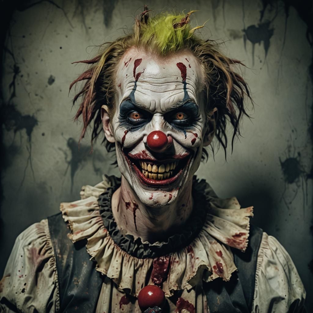 Zombie male clown 2