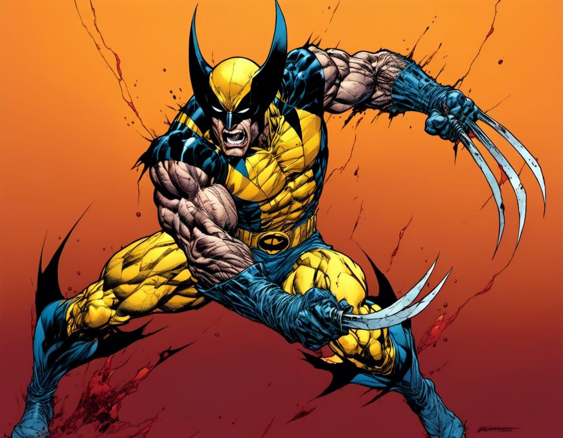 Wolverine's hands are mutating!