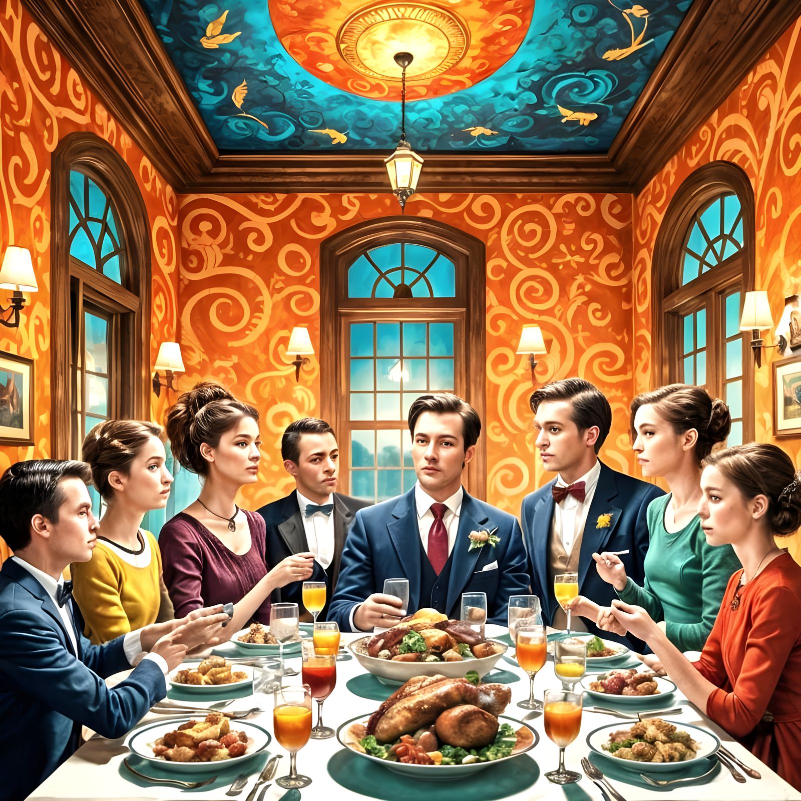 Comical Kitchen Catastrophe with Dinner Guests