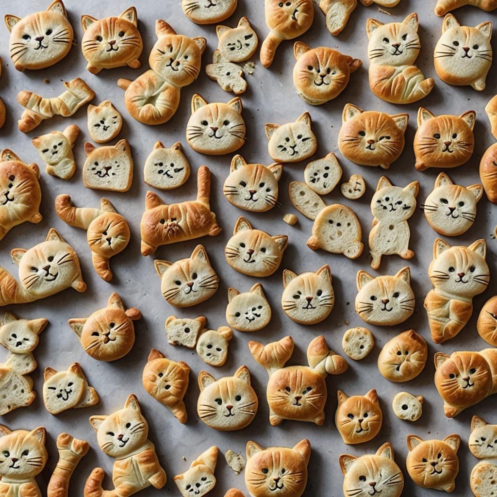 Cat Shaped Bread: A Whimsical Baked Creation