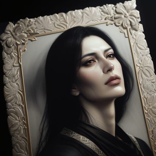 Hyper-Realistic Portrait of a Turkish Man in Designer Shorts