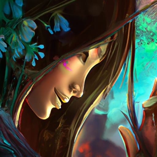 Arcane Ranger Double Exposure Portrait