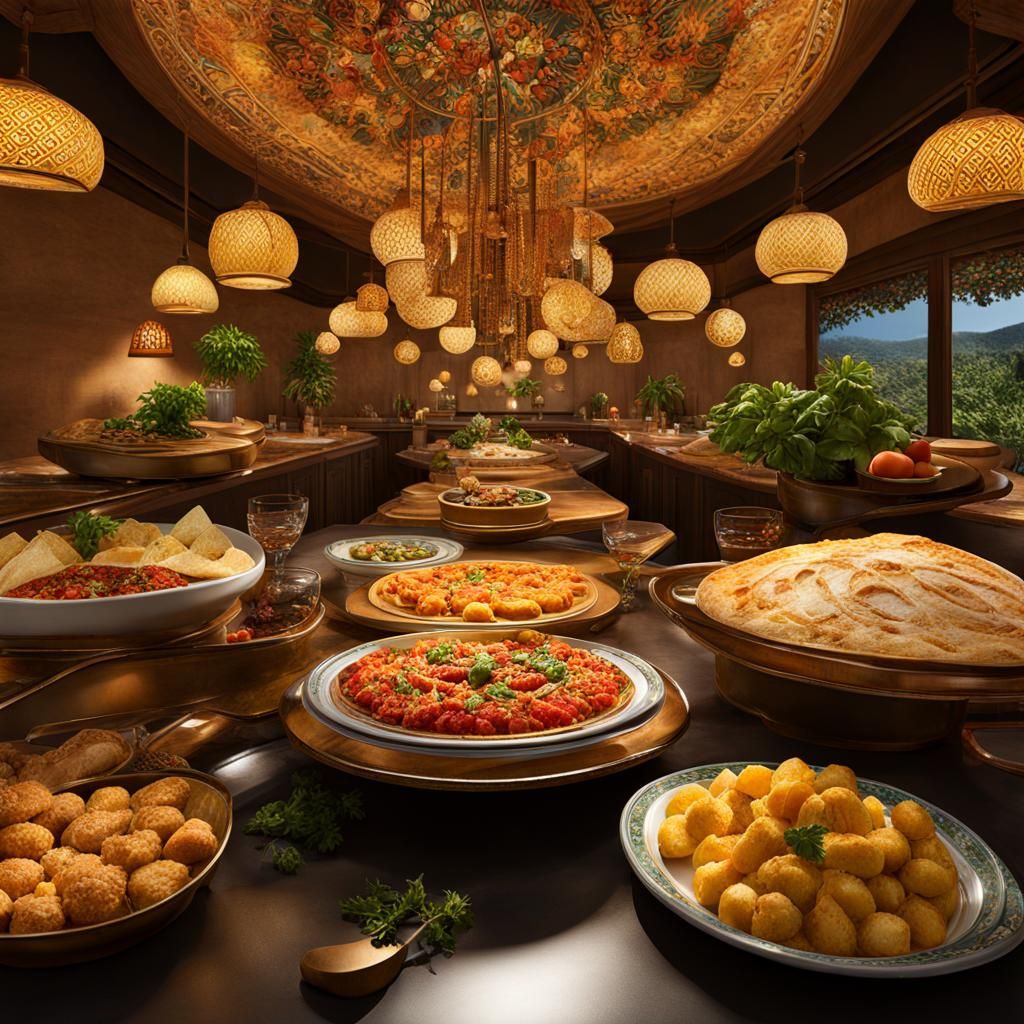 Lebanese Cuisine Appetizers (Mezeh)