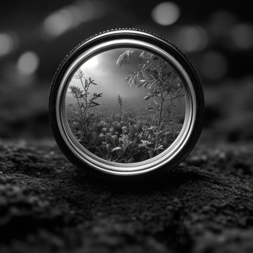 Hyperrealistic Minimal Botanical Art in High Definition