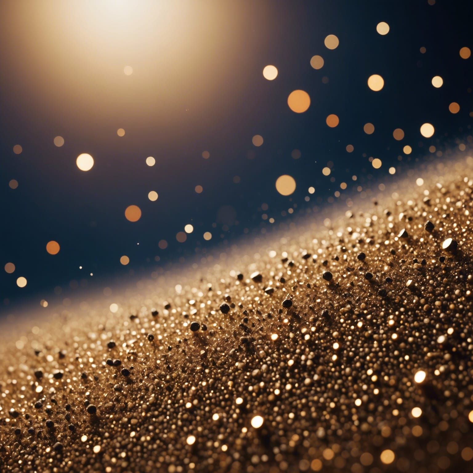 Floating Dust Speck in Dark Fantasy Style