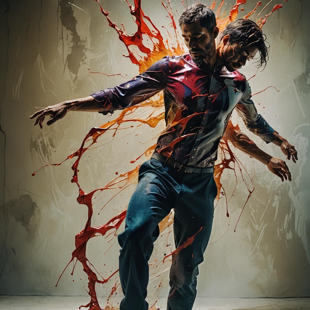 Sensual Transformation Captured in Double-Exposure Photograp...