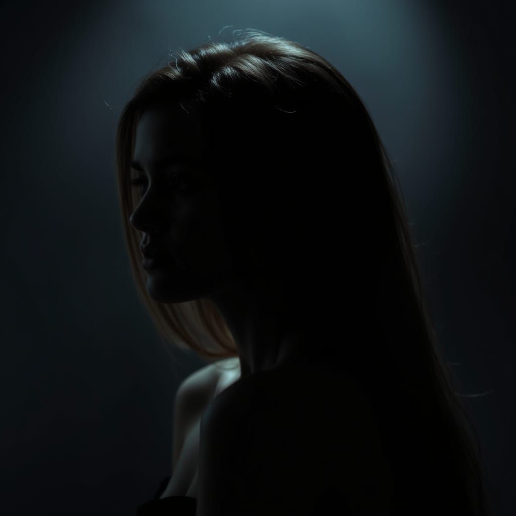 Dramatic Chiaroscuro Lighting Study