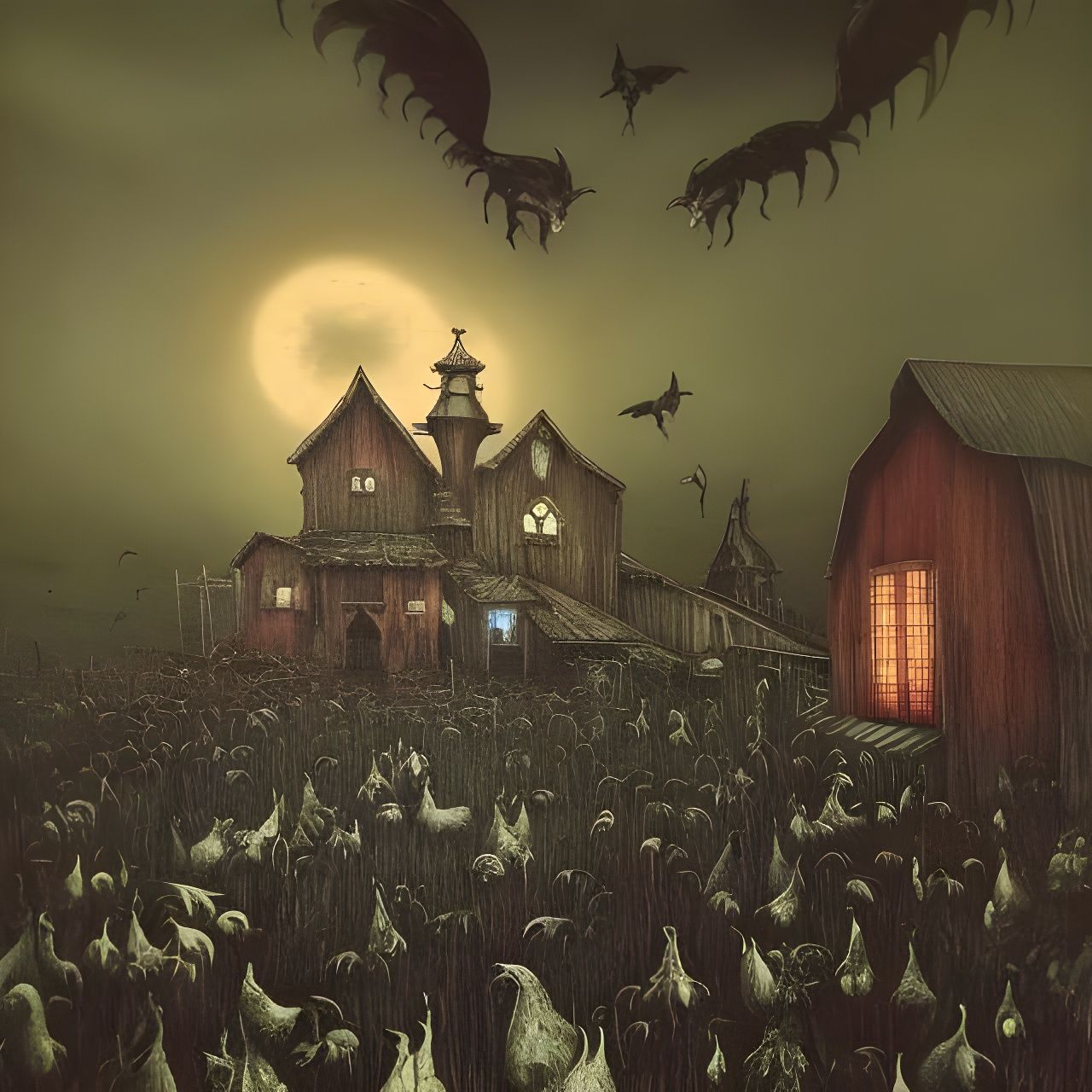 Midnight Farm: Gothic Steampunk Fantasy