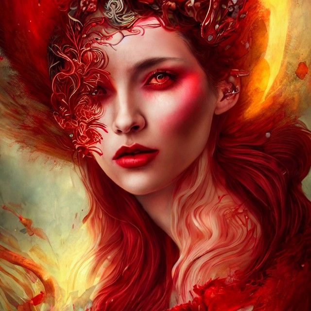 Goddess of Blood and Magic in Ruins