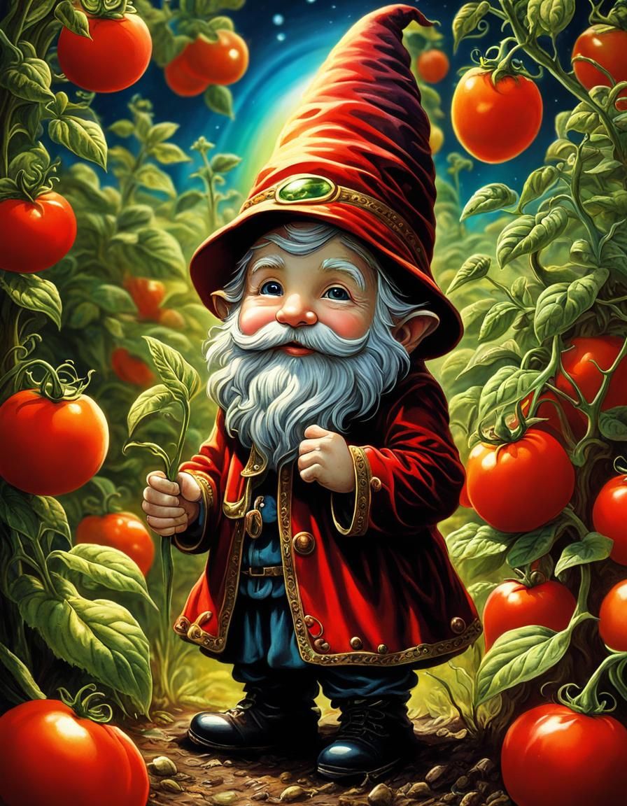 Roma Tomato Gnome