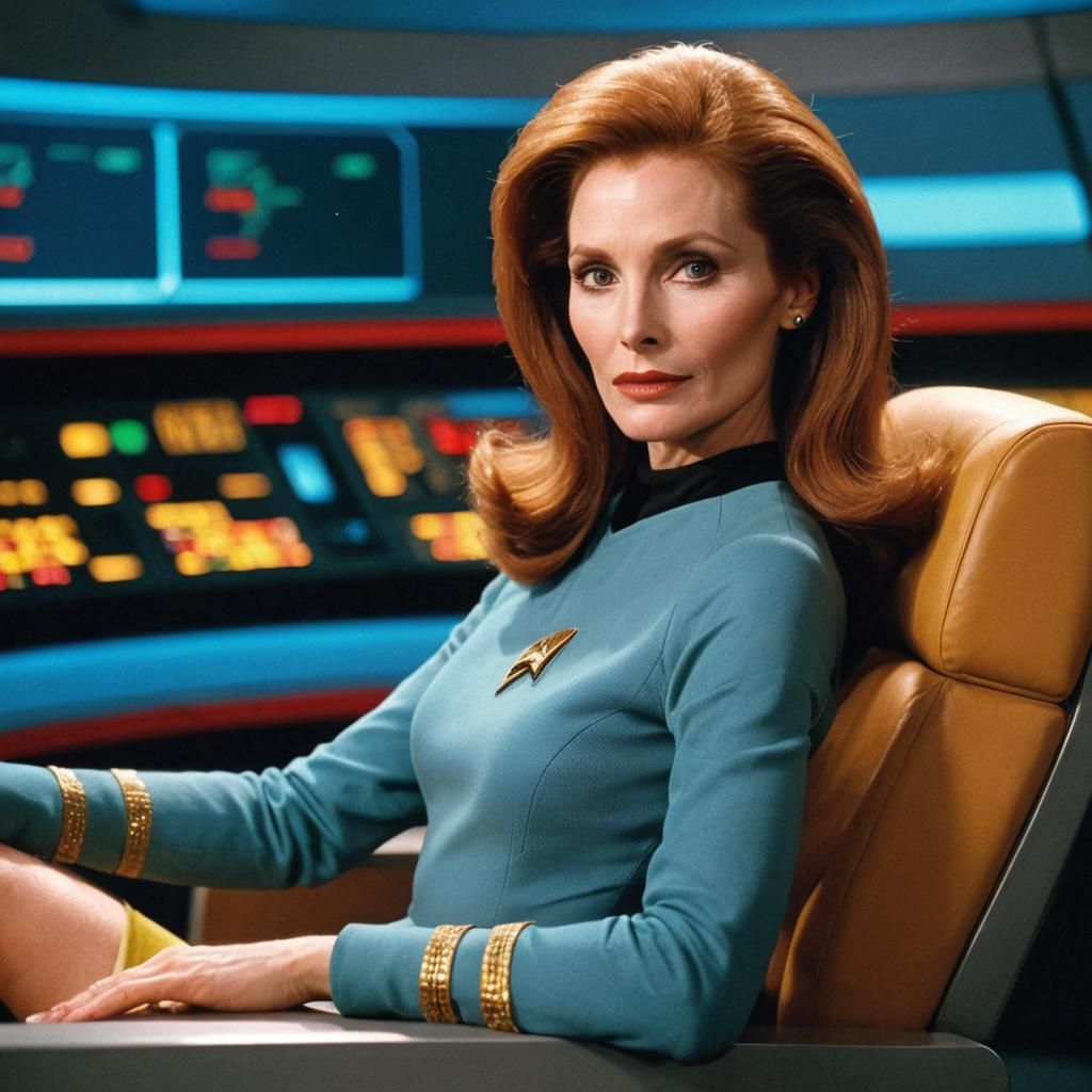 Gates McFadden as Star Trek TNG Character