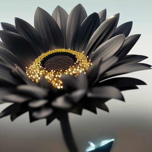 Black Sunflower