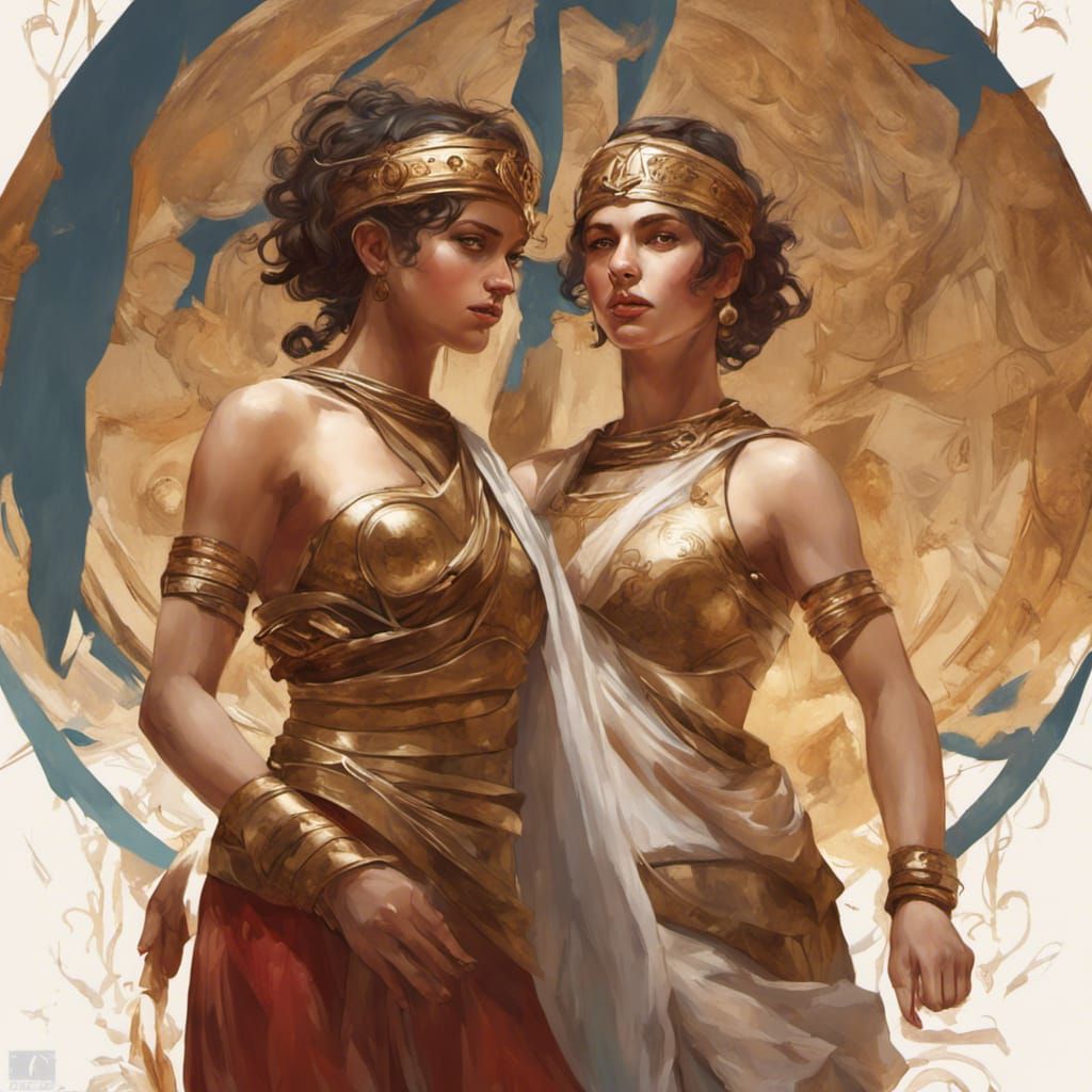 Spartan Sisters: Helen and Clytemnestra