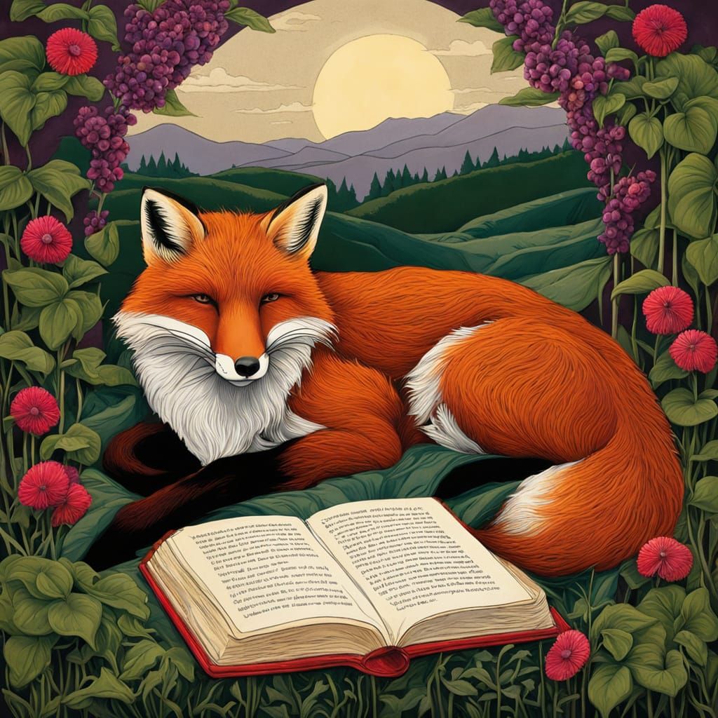 relaxing with a book