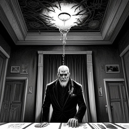 Mysterious Liquid Drips Down in a Foreboding Boardinghouse