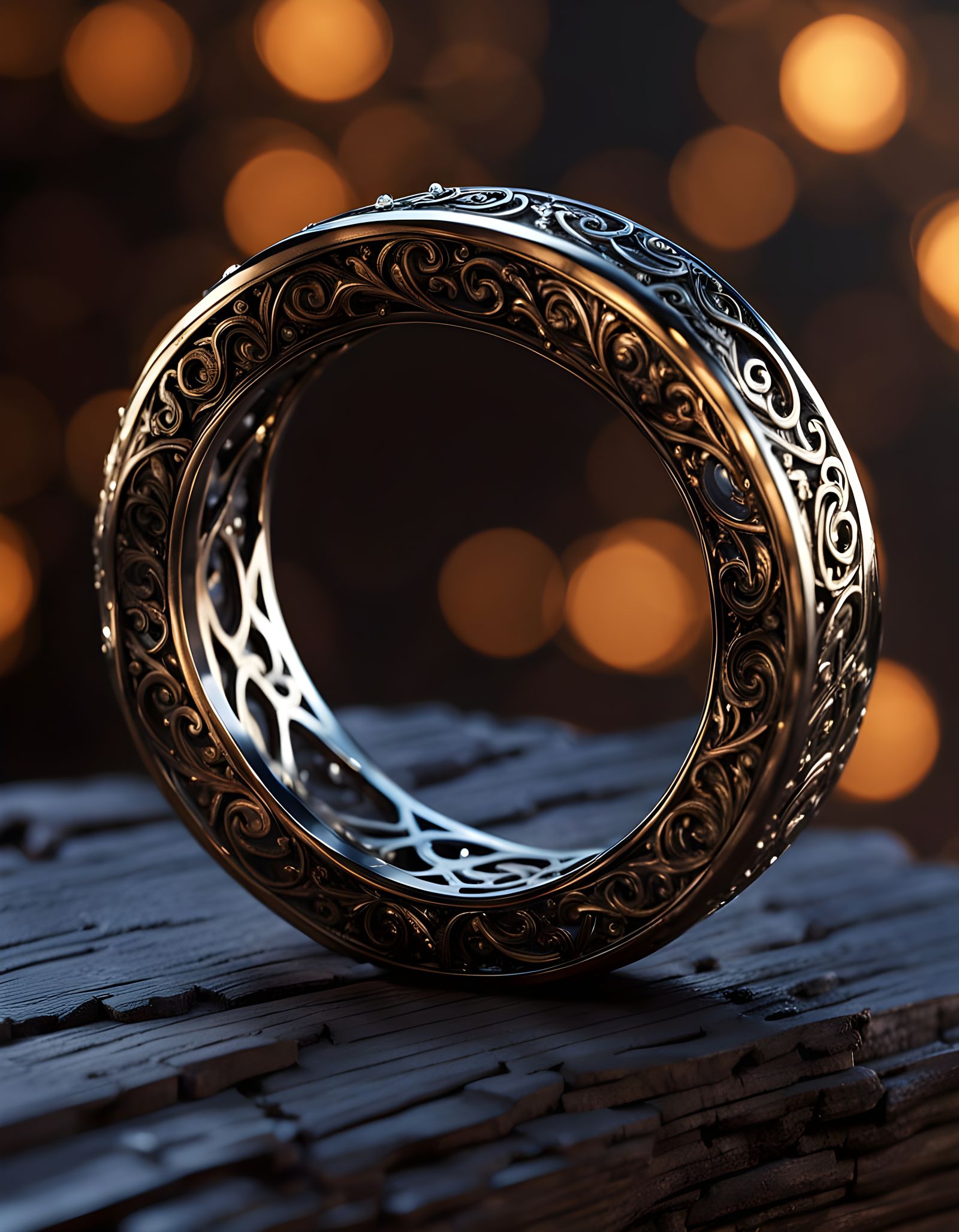 Ancient Arcane Ring Glows with Mysterious Power