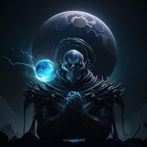 Otherworldly Ring Emitting Energy Shockwave in Space