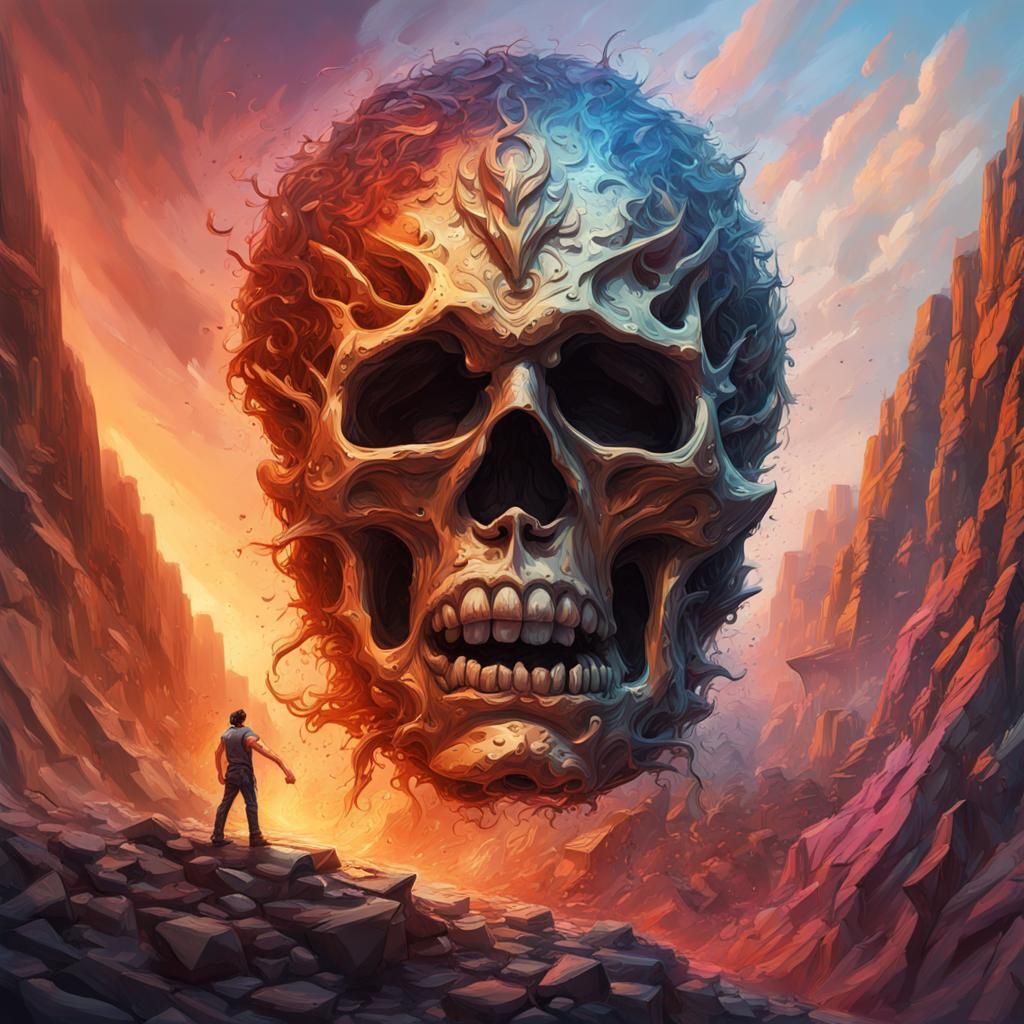 Heavy Metal: Seventh Wonder, Hyperrealistic Splash Art