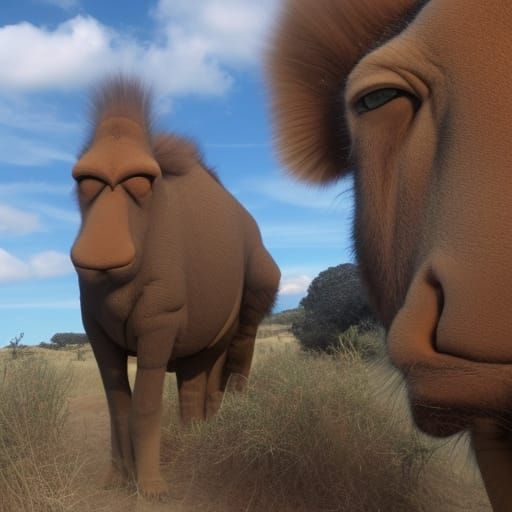 AI Generated Image of Ocamel