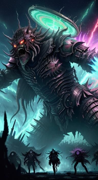 Hero's Stand: War-Torn World Against Cosmic Invasion