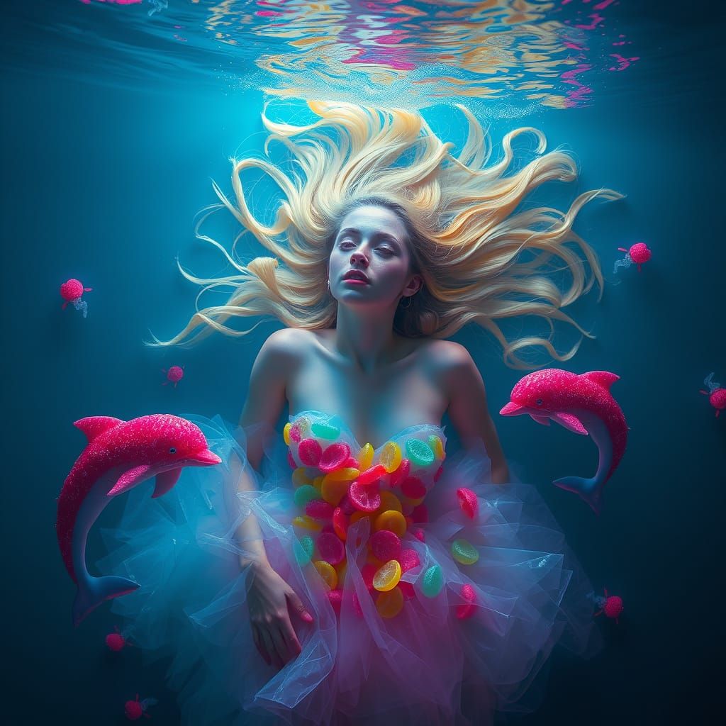 Soda Sea Dreamscape: A Blend of Fantasy and Futurism