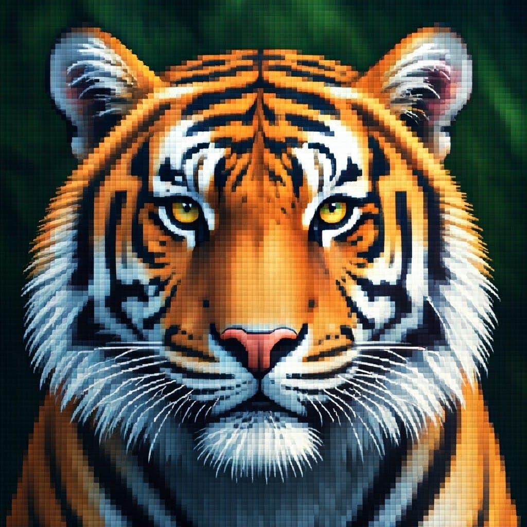 ++Tiger (Pixel Art Style)